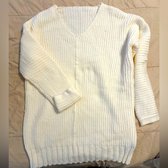 SHEIN Dresses & Skirts - BOGO: Cream Sweater dress